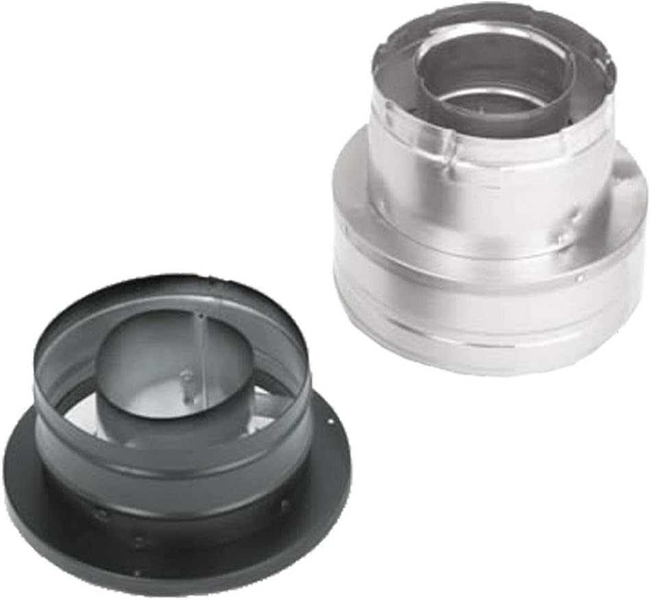 Amazon Com M G Duravent 46dva Kcc Duravent Directvent Pro Direct Vent Pipe Galvanized Fireplace Accessories Garden Outdoor