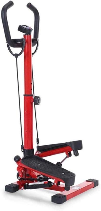 JGWHW Mini Stepper with Handle Workout Fitness Machine Pulling Rope Sport Exercise Home Gym