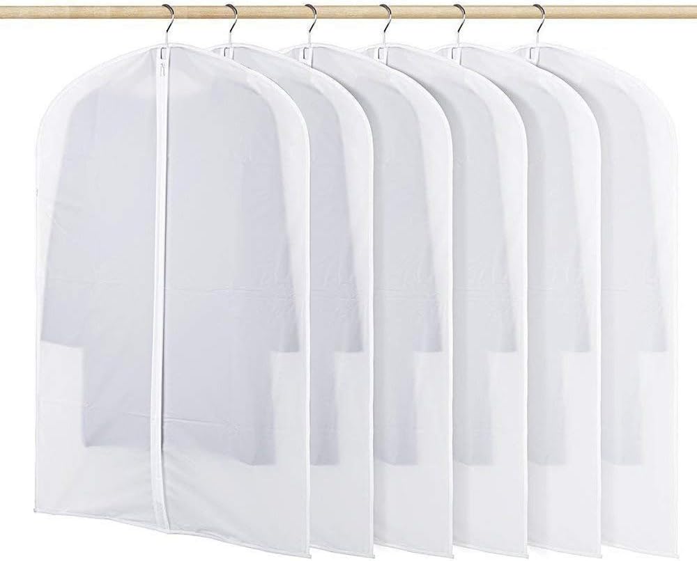Kleidersack 180 Cm Transparent - Schützt Brautkleider & Anzüge Vor Motten
