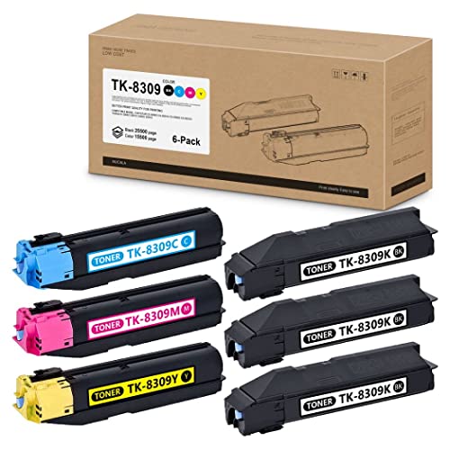 NUCALA 6 Pack Compatible TK-8309 TK-8309K