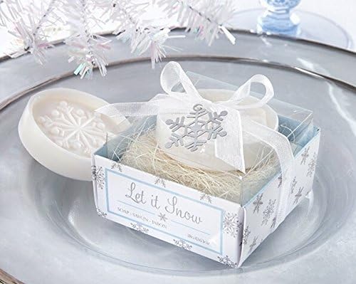 Snowflake Scented Soap for Wedding Favors and Baby Shower, 38