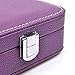 KLOUD City® Jewelry Box Organizer Display Storage Case for Travel Home Use (Purple)