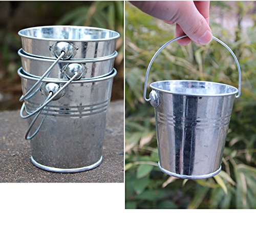 Mini Metal Iron Bucket Candy Keg Pails DIY Wedding Party Favour Decoration