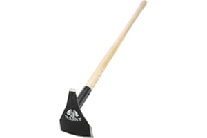 PROHOE Rogue Hoe 5.5 Inch Steel Triangle Blade Fire Line Hoe with Ash Wood Handle
