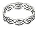 CloseoutWarehouse 925 Sterling Silver Wicca Weave Celtic Ring Size 9