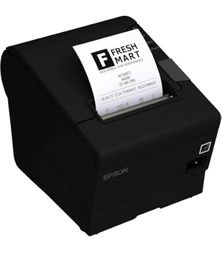 Amazon.com: Epson TM-T88VI Thermal Receipt Printer Black S01
