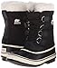 Sorel Women's Winter Carnival Boot,Black/Stone,9 M US
