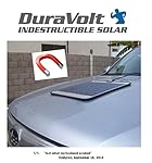 !!SUPER MAGNETIC !! 12 Volt Solar Charger 8.3 Watt - Boat Rv Marine Solar Panel - Semi Flexible - Self Regulating - 12V - No experience Plug & Play Design. Dimensions 11.8" L x 10.0" W x 1/4" Thick. 10' cable.