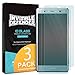 Ringke Invisible Defender Glass 3 Pack Compatible with Xperia XZ2 Premium Tempered Glass Screen Protector, Ultimate Clear Shield, High Definition Quality, 9H Hardness Technology