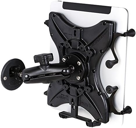 RAM Universal X-Grip 10" Tablet Holder With Tallon Classic Socket Mount - Designed for Trucks