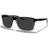 MERRY'S Rectangular Polarized Sports Sunglasses for Men Women Cycling Driving Fishing UV400 Protection S8225