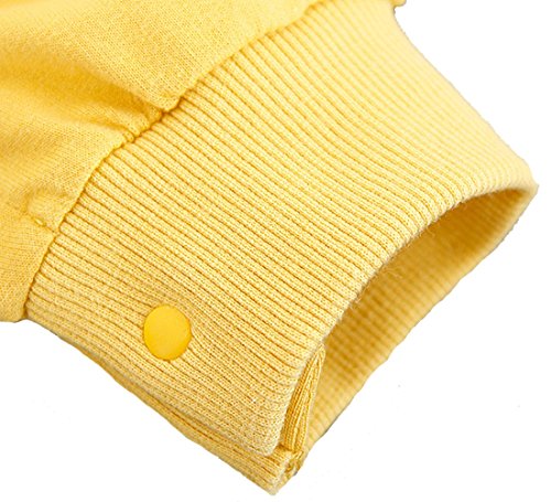Fairy Baby Baby Boy Kung Fu Onesie Martial Art Costume Yellow Jumpsuit - Image 5