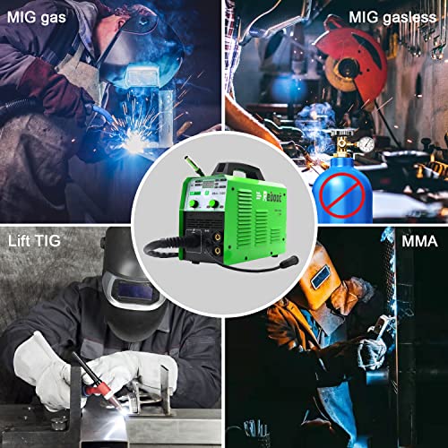 Mig Welder Machine Inverter Gas Gasless RBM1500 Mig Stick Tig 4 in 1
