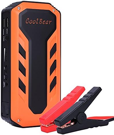 Car Jump Starter 500A Peak 13200mAh Portable Phone Power Bank Multifunctional Auto Battery Pack Booster Charger with LED Light