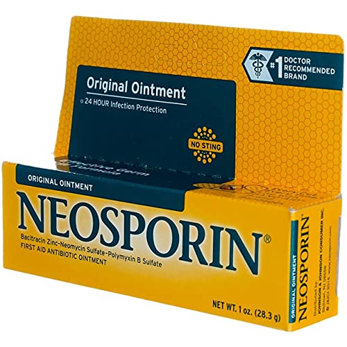 Neosporin Original First Aid Antibiotic Ointment 1 oz (Pack of 3