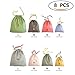 8 PCS Packing Organiser Drawstring Bags for Travel, Luggage Bag Toiletry Pouch(Color Random)