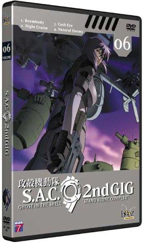 Ghost In The Shell - Stand Alone Complex 2nd Gig - Vol. 06 - Dvd + Box De Rangement