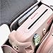 HelloHelio Classic Vintage PU Leather Compact Case with Strap for Fujifilm Instax Mini 9/8 / 8+ Instant Film Camera - Pink