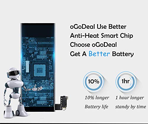 OGoDeal Battery Replacement Compatible with iPhone 6S Battery, 1715mAh, A1633, A1688, A1700 - Thumbnail 5