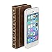 iPhone 5S case, GMYLE Book Case Vintage (With Hard Case Cover) for iPhone 5 5S - Brown Classic [Crazy Horse Pattern] [PU Leather] Book style Wallet Flip Case Cover