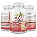 Vicksson Apple Cider Vinegar Pills 1700 mg of ACV with Garlic, Ginger, Lemon & Honey for Weight Loss, Detox, Cleanse, Appetite Suppressant, Metabolism & Immune Booster, Bloating Relief | 120 Capsules