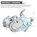 Crucial Vacuum Replacement Mop Pads Compatible With Bissell Part # 203-2158, 3255, 32525, 42G3A & Models 1867, 18671, 18674, 18675, 18676, 18677, 18678, 1867B, 1867D, 1867H, 1867L (4 Pack)