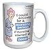 Hilarious Aunty Acid Morning Person Large Coffee Mug, 15-Ounce Cup lm43761 - Funny, Unique, Gag Gifts for Office Coworkers - Tree-Free Greetings