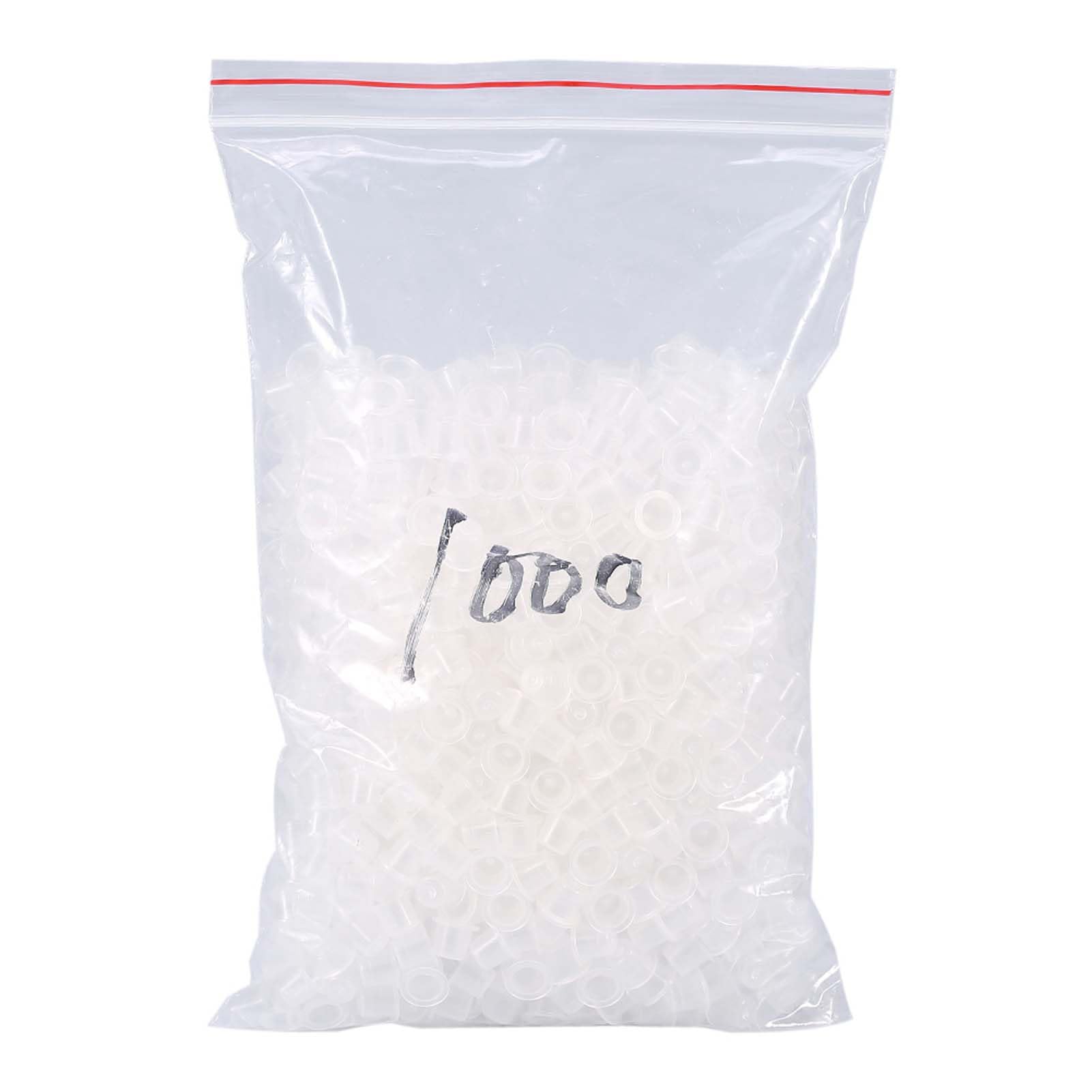 Tattoo Ink Cap Cup, 1000Pcs/Bag Plastic Microblading Pigment Accessories Holder Container(S)