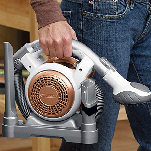 Black and Decker Flex Vac Cordless Mini Canister Vacuum (Renewed
