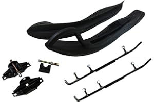 EXO-S & BOTTOMLINE Exo-S & Bottom Line, B4-464MKA71129001, Touring Skis, Mount Kit & 4" Carbides for Arctic Cat fits Many 1985-2009 Snowmobiles SEE LIST
