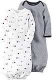 Carter's Baby Boys' 2 Pack Sleeper Gowns (Baby)