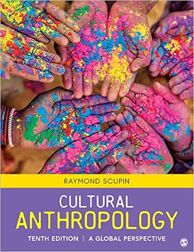 Cultural Anthropology A Global Perspective Scupin Raymond Urban 9781544363134 Amazon Com Books