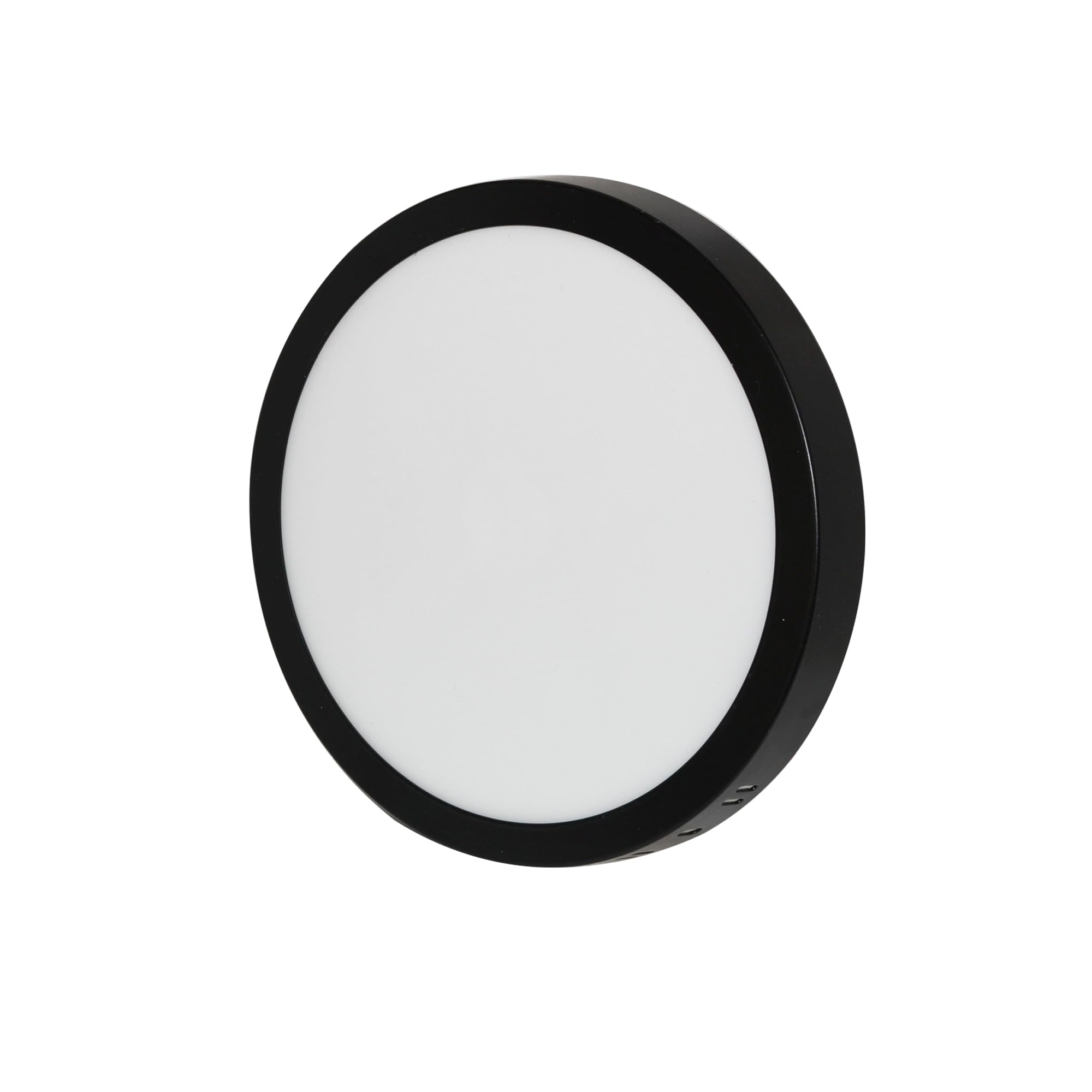 18W 1900lm Black Case Round 6400K Cool White Led Ceiling Lights 120W Equivalent,160° Degree, Waterproof IP54, Flush Ceiling Light for Bathroom, Kitchen, Toilet, Bedroom, Dining Room