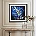 Leezeshaw 5D DIY Diamond Painting by Number Kits Fameless Rhinestone Embroidery Paintings Pictures for Home Decor - Jack 40x40cm