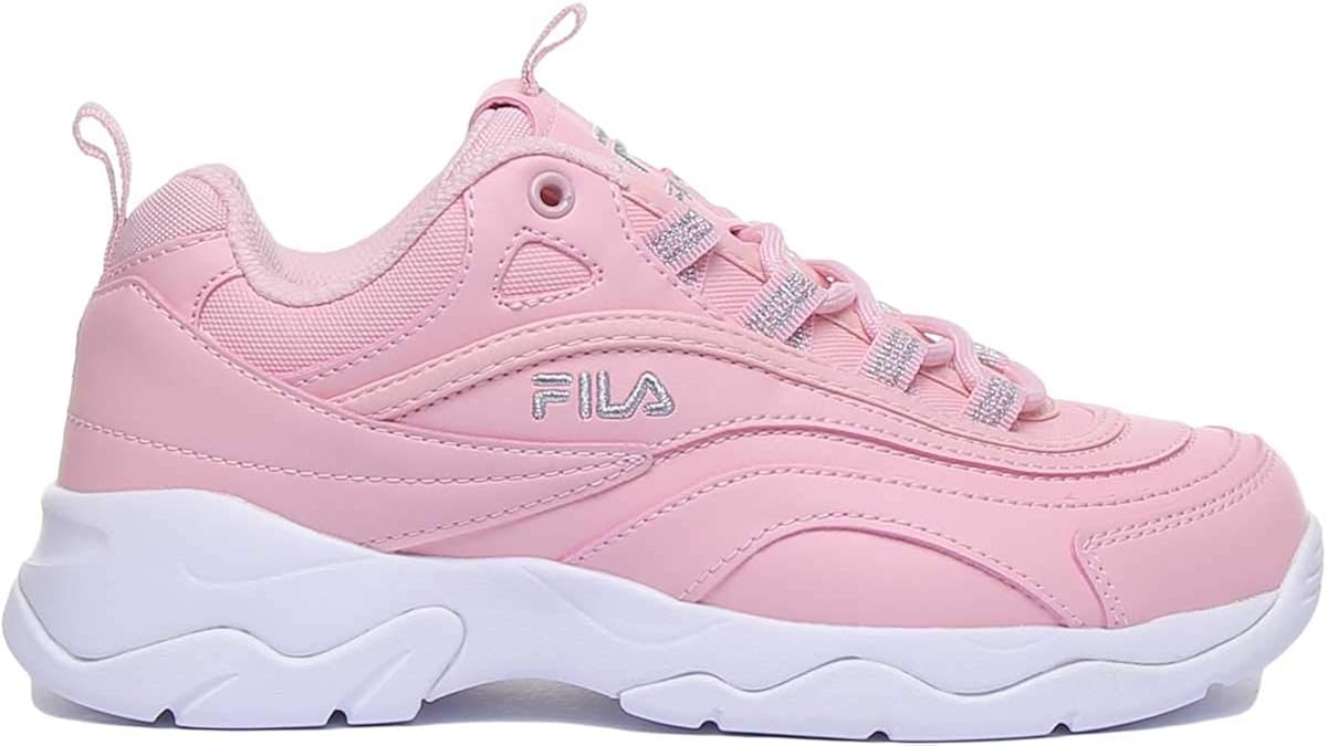 fila ray trainers pink