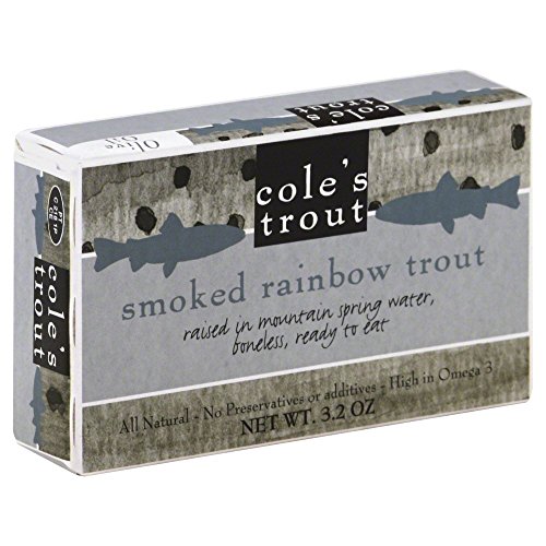 Cole's Smoked Trout 3.2 OZ(Pack of 2)