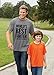 Tstars World's Best Farter Dad Shirt | Gift for New Dads Funny Father's Day Tshirt for Men 3X-Large Gray