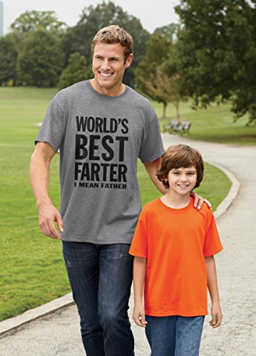 5 Worlds+Farter+Father+Funny+T+Shirt