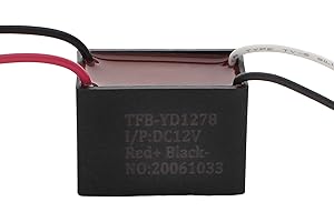 SHOPCORP Bipolar Ionization Air Purifier Module – 12V Positive & Negative Ion Generator for HVAC Installation – Outputs > 4 Million Positive and > 8 Million Negative Ions/cc Ionizer