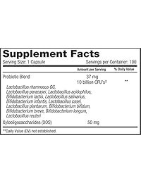 trunature® Advanced Digestivo Probiótico Con 12 cepas y 100 °Cápsulas
