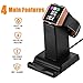 GOSETH for Fitbit Ionic Charger, Fitbit Ionic Replacement Charger Charging Dock Station Cradle Holder for Fitbit Ionic Smart Watch with Stand for Phone or Table(Not Work With The Protective Case)