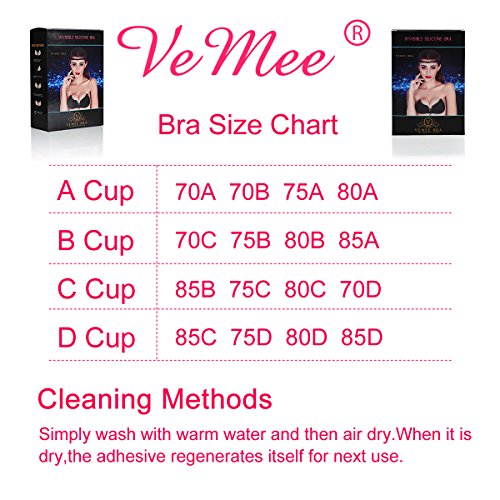 [Newest Version] Adhesive Bra Push up Strapless Invisible Bra Pair of 2 - Thumbnail 2