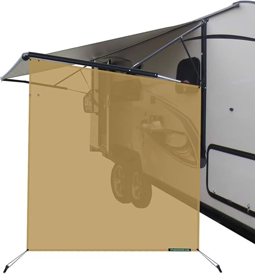 leaveshade RV Awning Sunshade Screen Tentproinc Beige Mesh