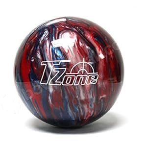 Brunswick TZone Patriot Blaze Bowling Ball (8-Pounds)