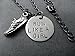 RUN LIKE A GIRL Necklace on 18 inch Gunmetal Chain - Pewter Running Shoe Charm with Hand Stamped Round Nickel Silver Charm