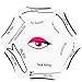 Eyeliner Stencil Cat Eye, Cat Eyeliner Smoky Eye Shadow Eyeliner Stencil Assistant Helper Tool 6 in 1 by BOYON (3PCS)
