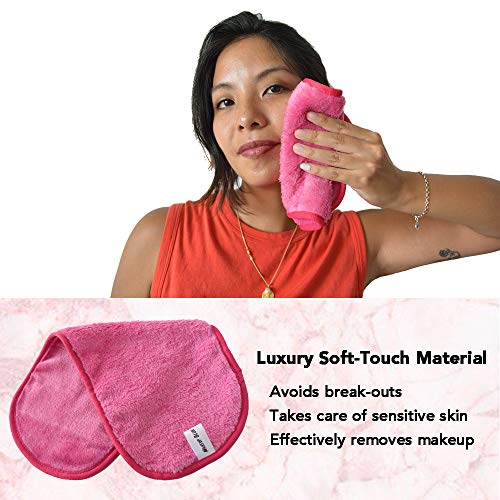 image for Makeup Blur Removal Cloth 2 Towels Per Set - Gentle mascara remover, e