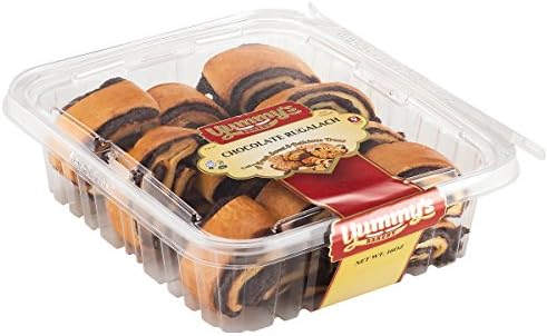Yummys Cookies Fresh Baked Home-Style Rugelach, Crescent Filled Pastries, Chocolate, 16 oz.