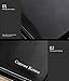 Doinshop Men Leather Card Cash Receipt Holder Organizer Bifold Wallet Purse (black)