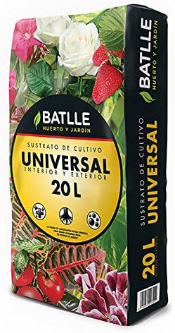 Sustratos - Sustrato Universal 20l. - Batlle: Amazon.es: Jardín